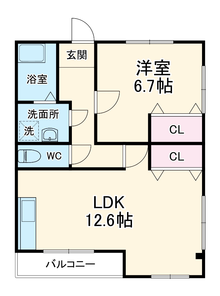 プレステージアメニティの間取り