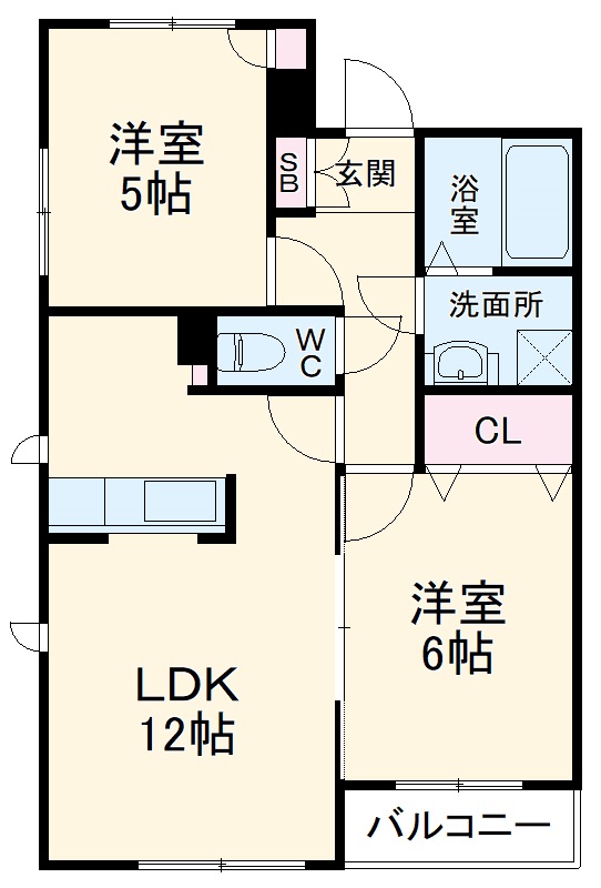 グリーンヒルズカームの間取り