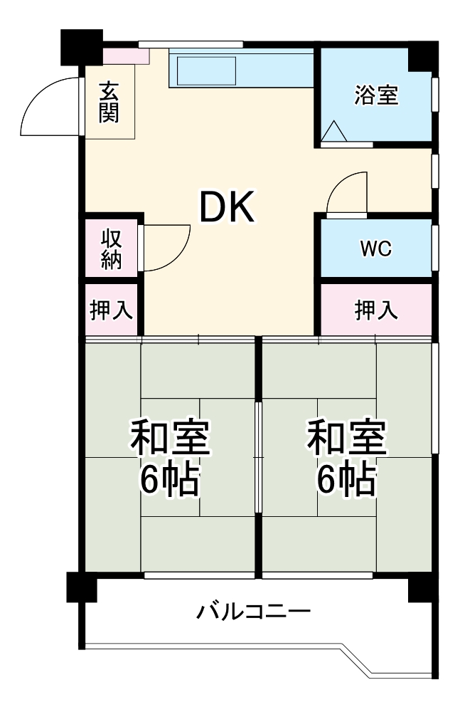 キリン堂ビルの間取り