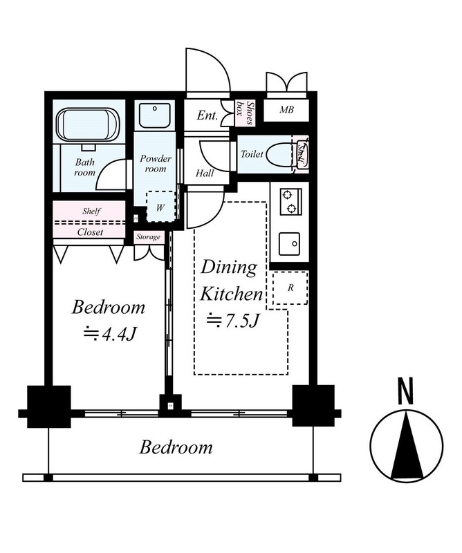 ダイナシティ高田馬場の間取り