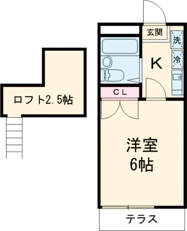 グリーンハイツの間取り