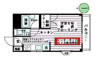ヴィラナカヤマの間取り