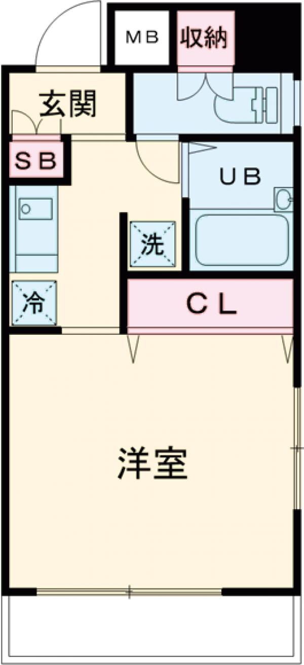 フェニックス大塚駅前の間取り