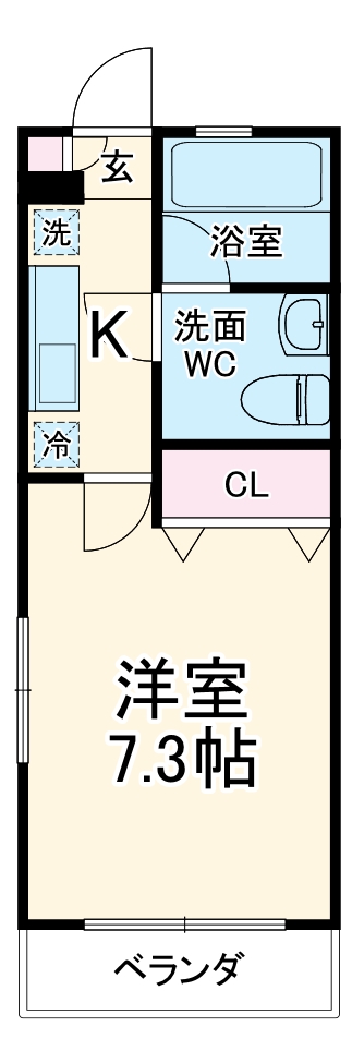 フォルティーナ日吉本町の間取り