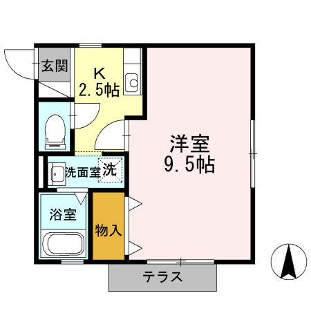カモミールの間取り