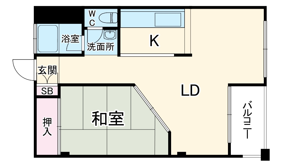 ニチモ日吉第5コーポラスの間取り