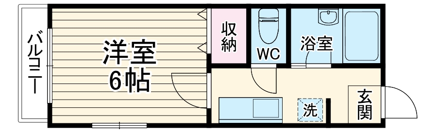 サンヒルズ下新倉の間取り