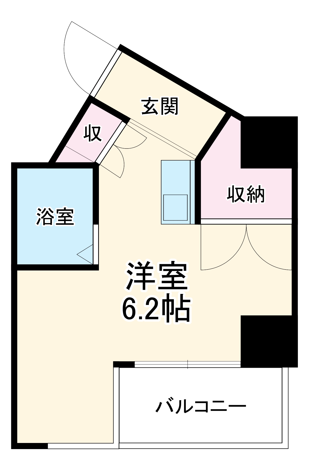 リエス浜松駅南の間取り