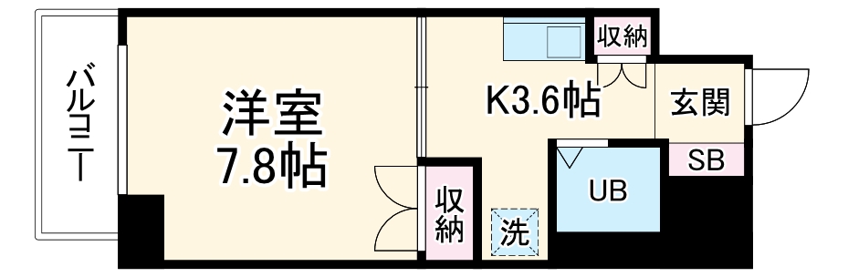 リエス浜松駅南の間取り