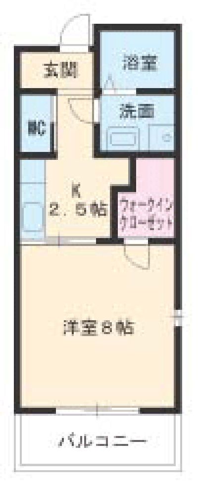 エテルノ極楽の間取り