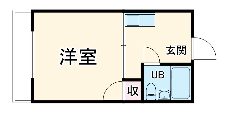 サンハイツの間取り