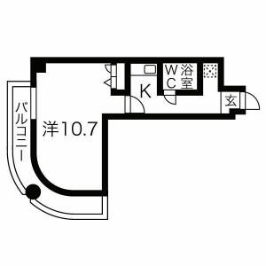 レジデンスフジの間取り