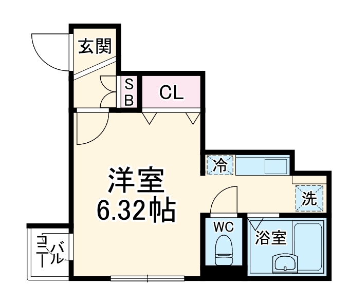 マークコート日吉の間取り