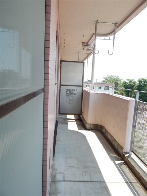 12/27 バルコニー