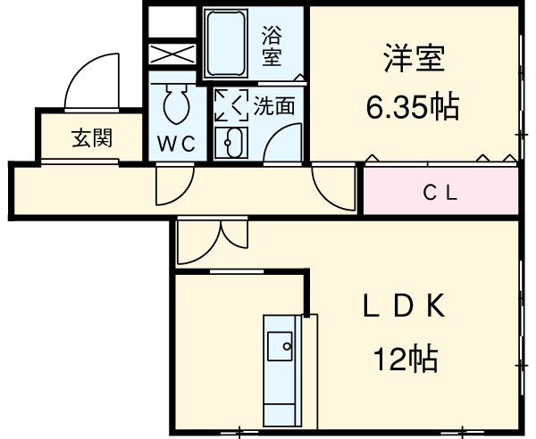 大針ファーストの間取り