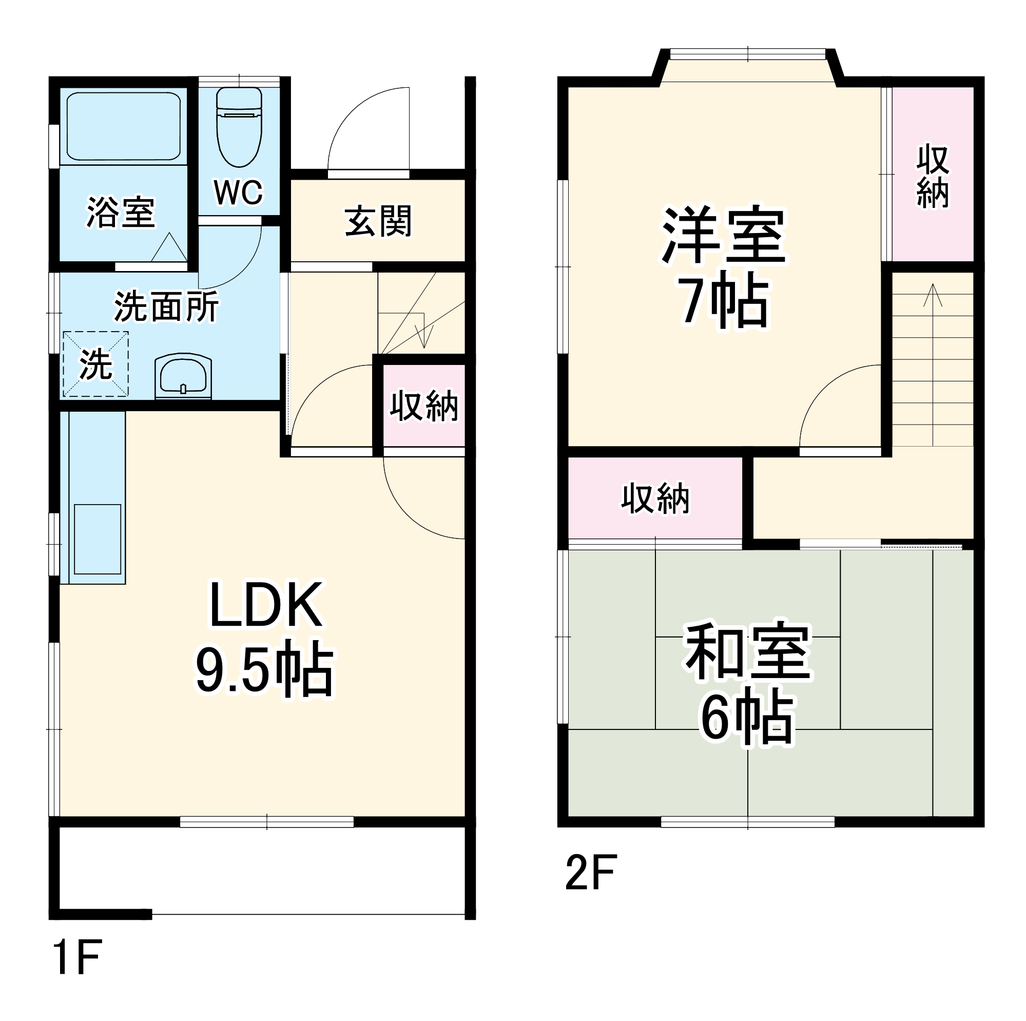 コスモ98の間取り