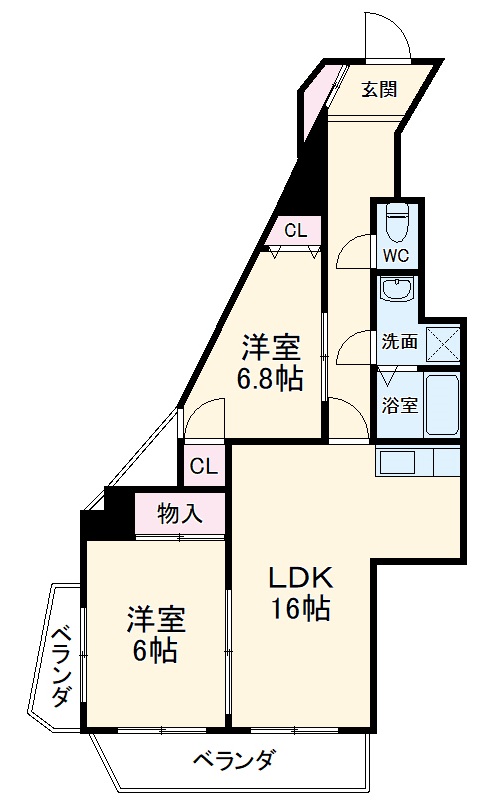 CASA DE PRIMAVERAの間取り