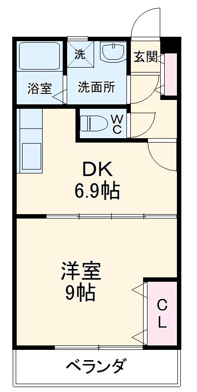 せせらぎタカエの間取り
