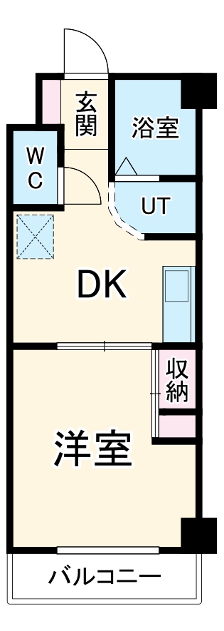 第五名昭ビルの間取り