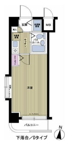 フェニックス下落合の間取り