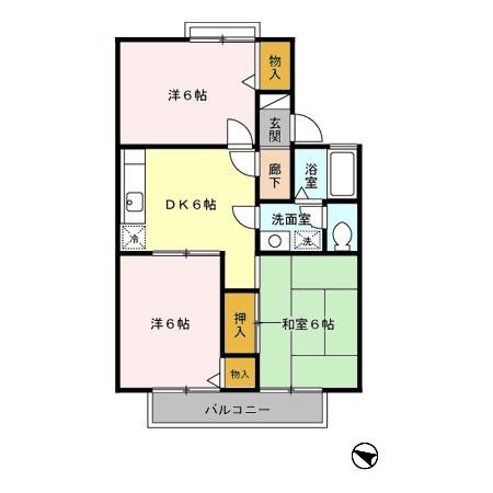 ガーデンハイムの間取り