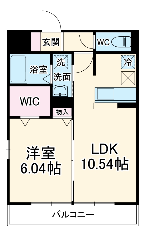 ロワジールの間取り