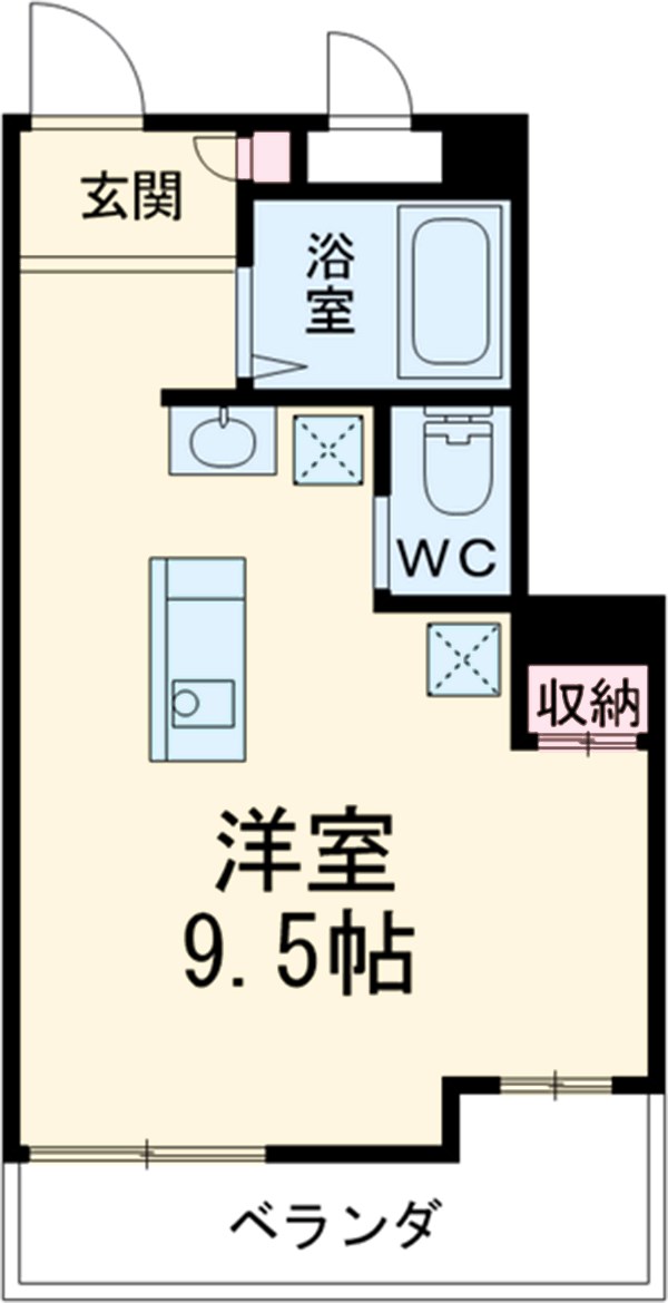 レジデンス一社の間取り