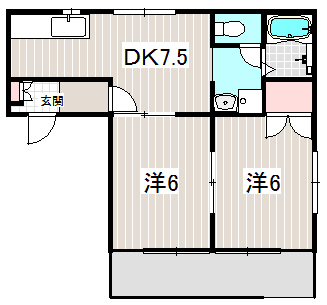 セルラヴィーヌの間取り