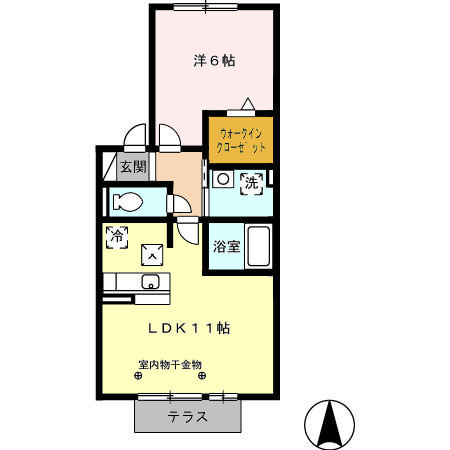 ピーノ・アーレCの間取り