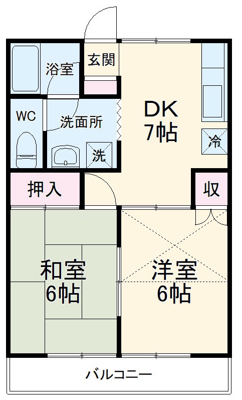 メルセノールの間取り