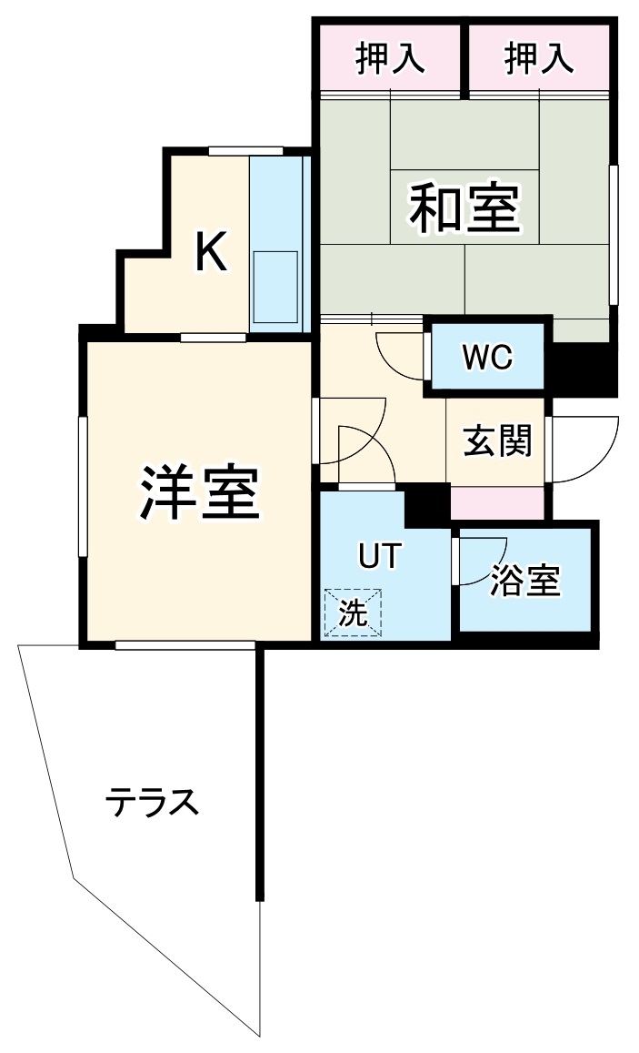 ラウムズ虹ヶ丘の間取り