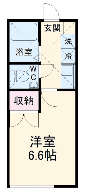 シャンブル日吉の間取り