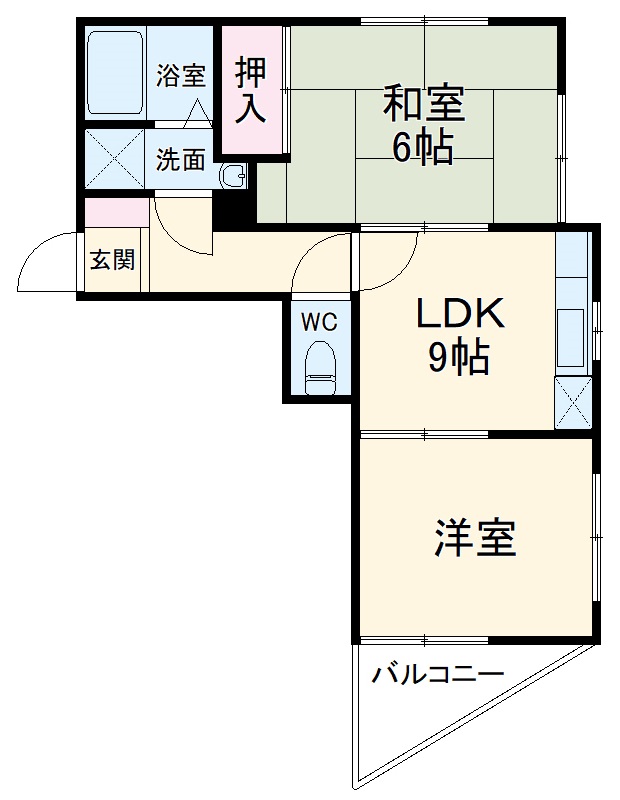 ラウムズ虹ヶ丘の間取り