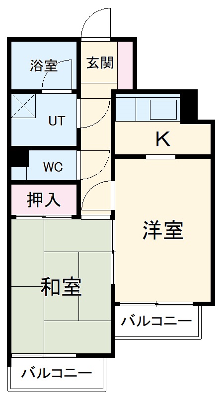 ラウムズ虹ヶ丘の間取り