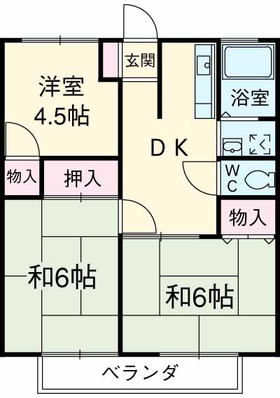 パナヤマニAの間取り