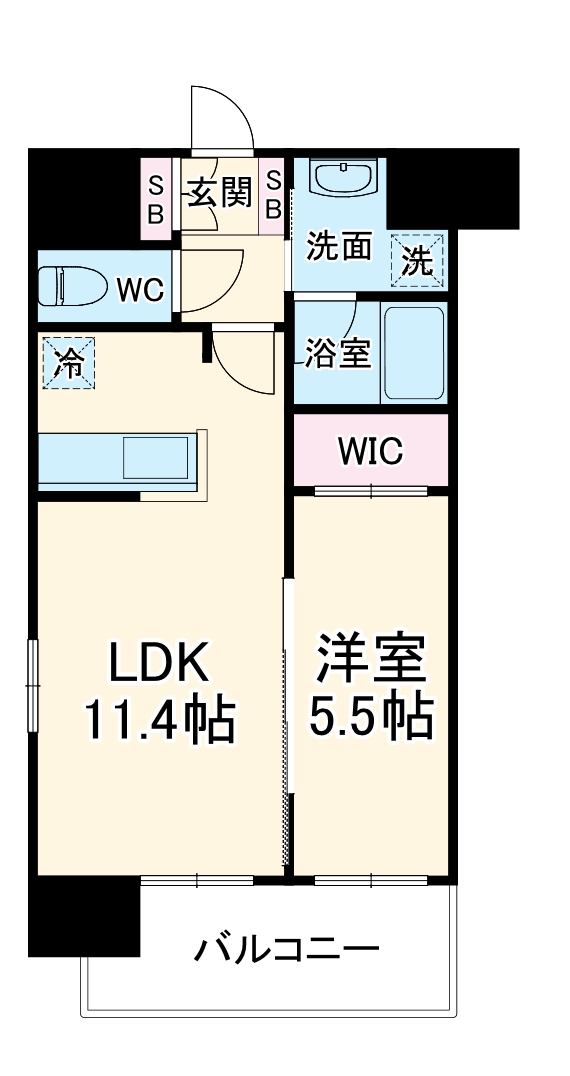 ユガニューの間取り