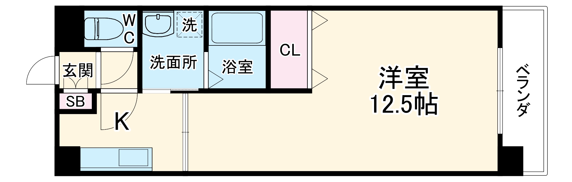 リオン高見の間取り