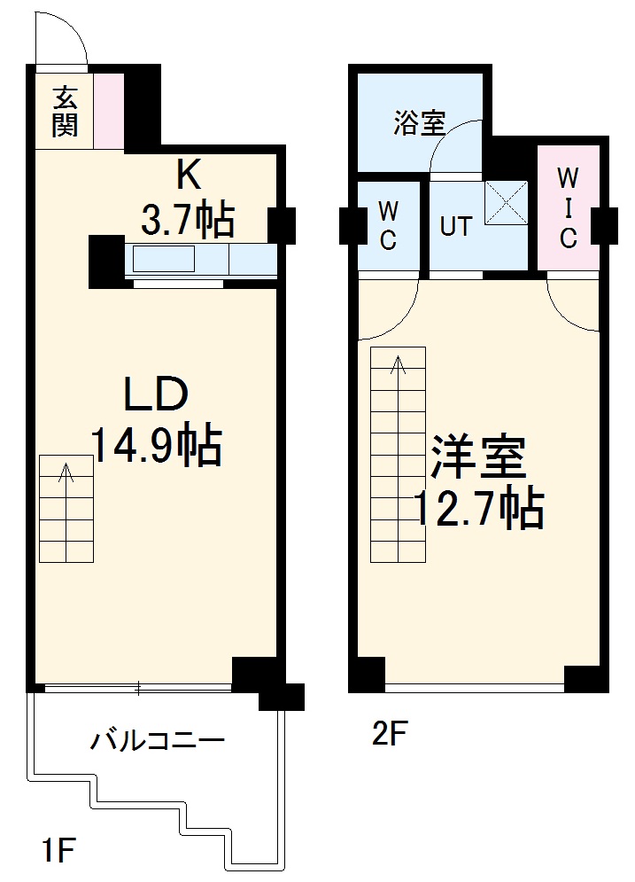 トランセット覚王山の間取り