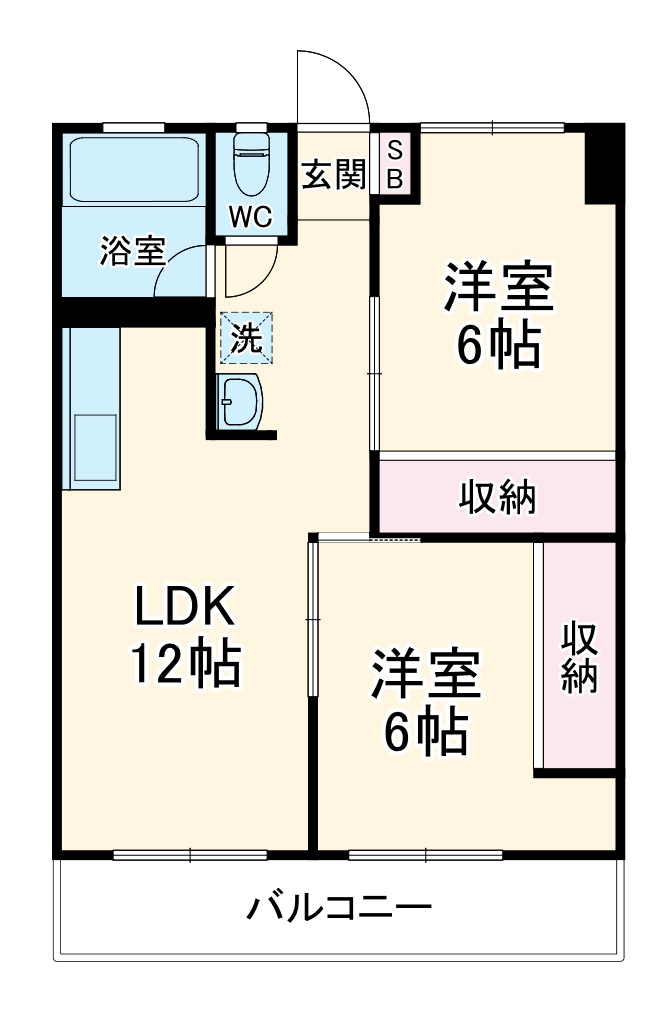 Lake Gardaの間取り