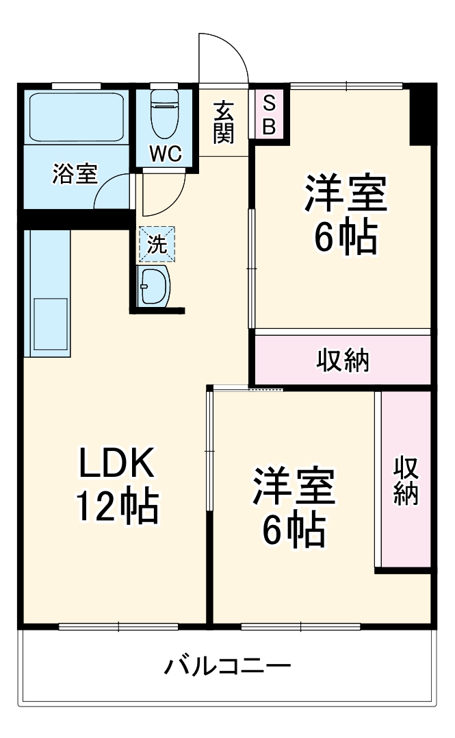 Lake Gardaの間取り