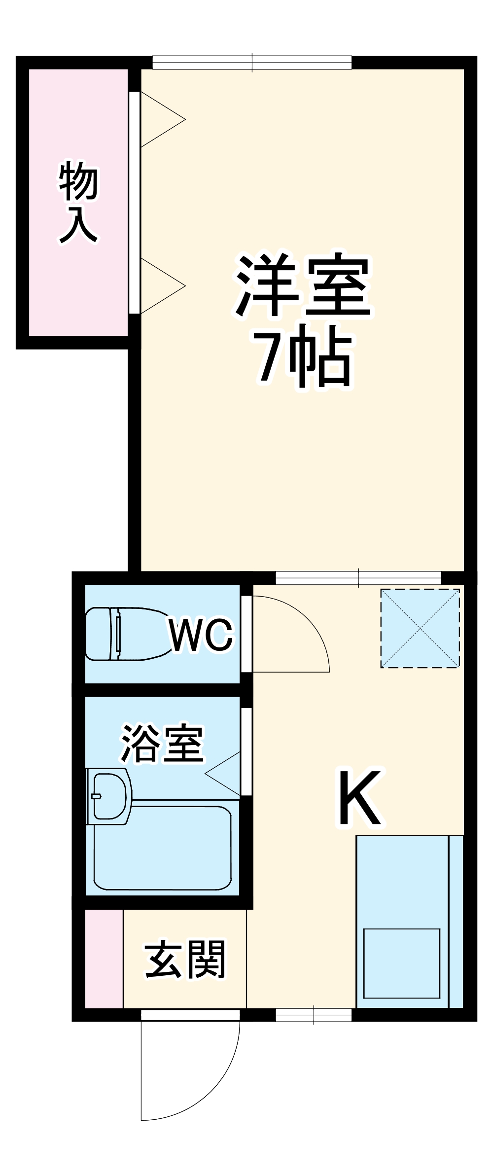 ポンドレックスの間取り