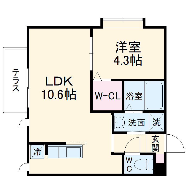 ボナールの間取り