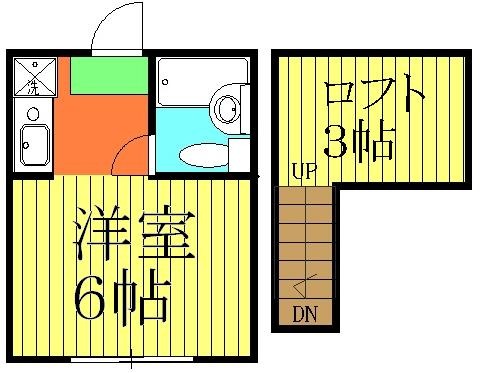 リバーサイド四つ木の間取り