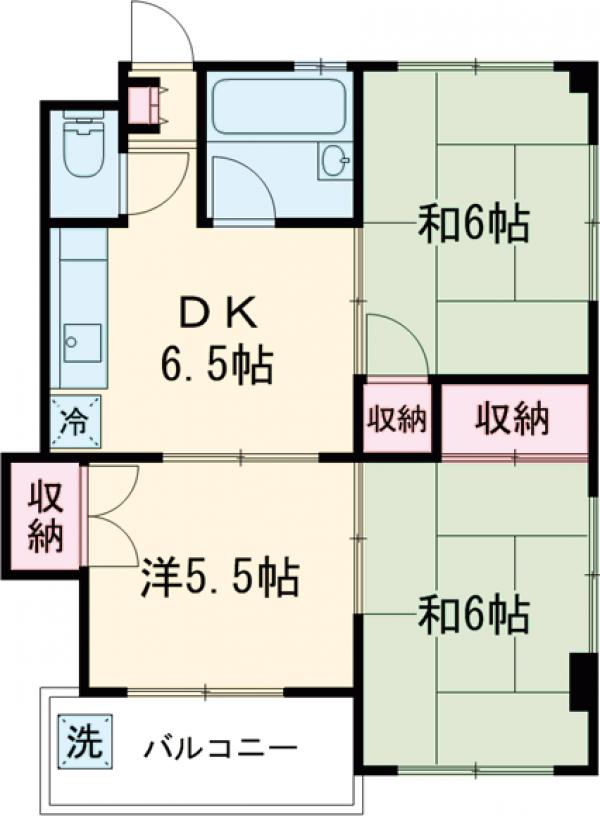 ハイム司の間取り