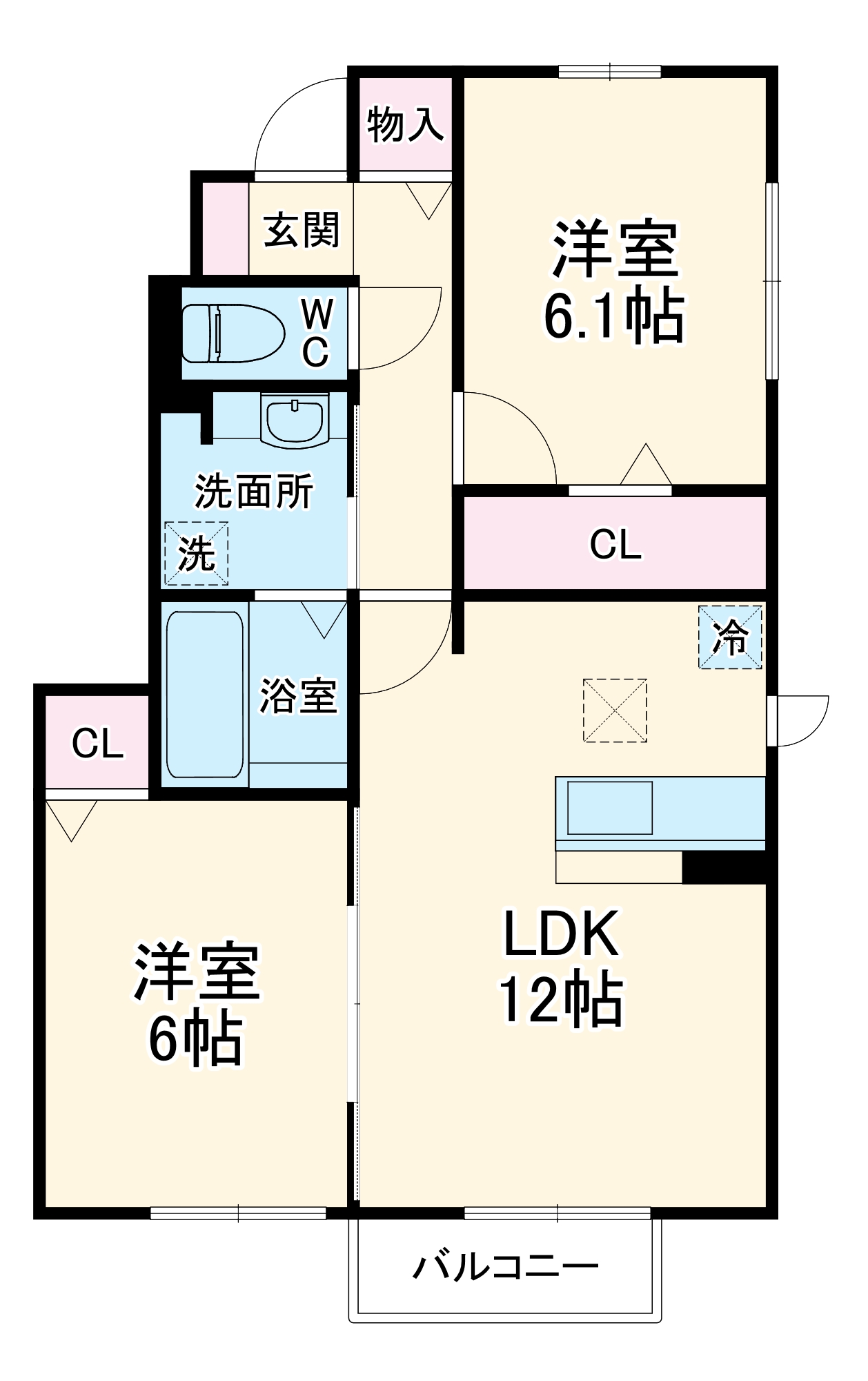 Ｍａｓｉｏｎ　Ｌｉｅｔｏの間取り