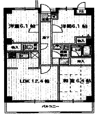 DOUX AILESの間取り