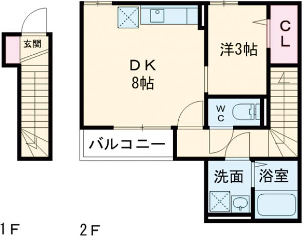 マミハイムの間取り