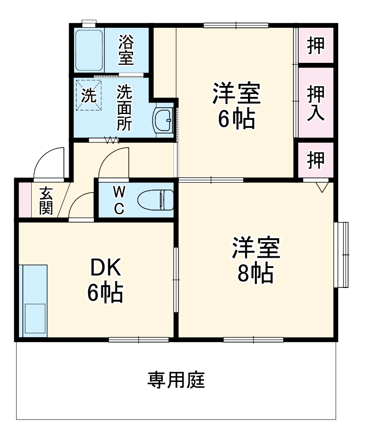 アルコバレーノAの間取り
