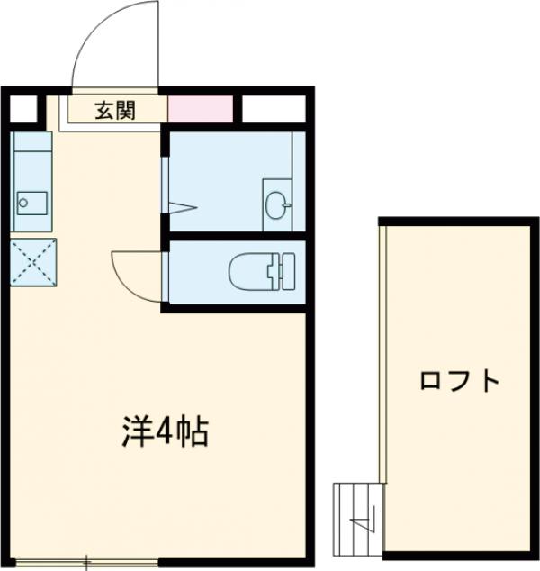 ハイネス祖師谷の間取り