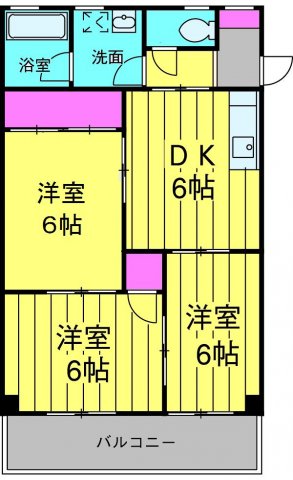 サンモール桶川の間取り